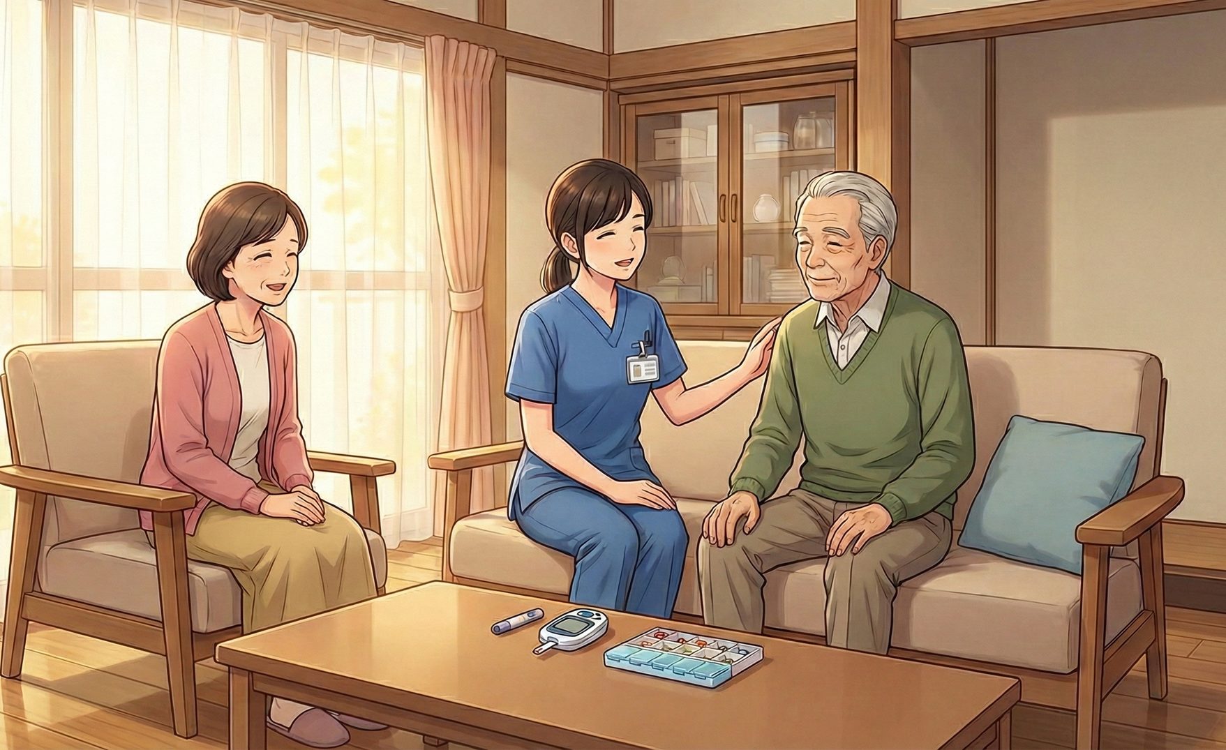 糖尿病とうつ病の併存-思いやりのある在宅ケア