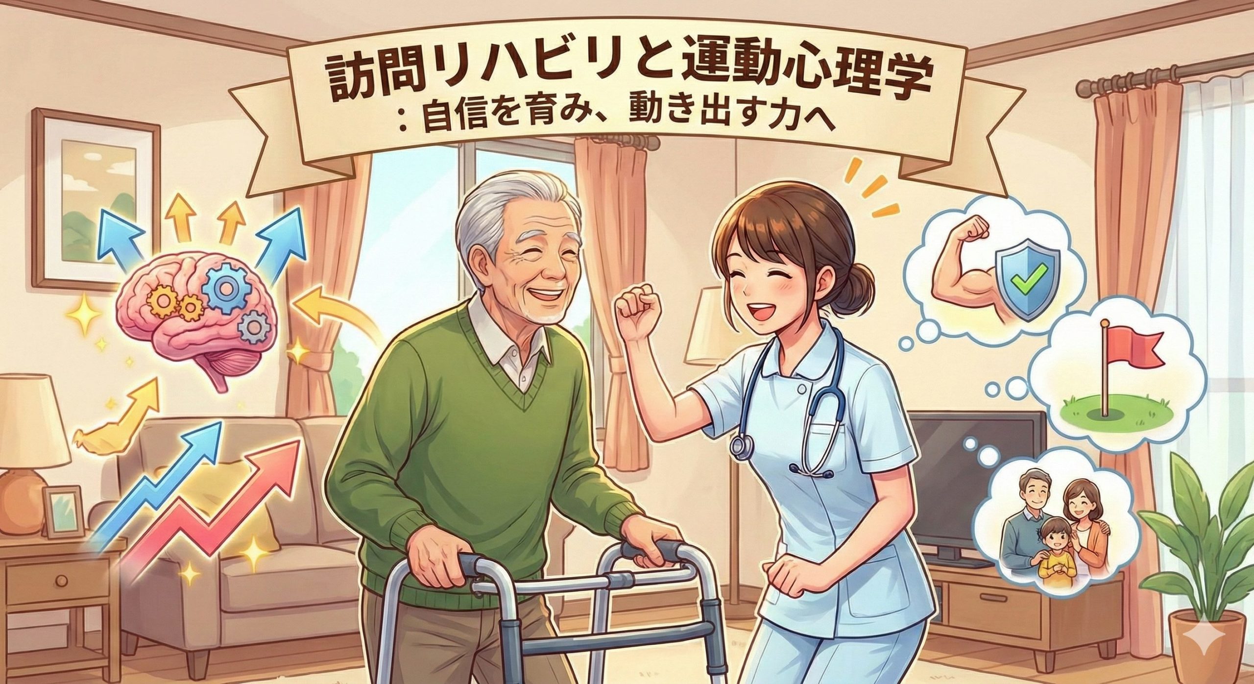 【連載コラム】訪問リハビリの効果を最大化する「運動心理学」【第1回】